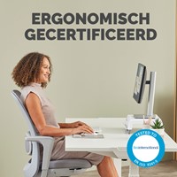 Muismat met polssteun Fellowes Breyta zand-4