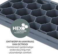 Muismat met polssteun Fellowes Breyta blauw-3