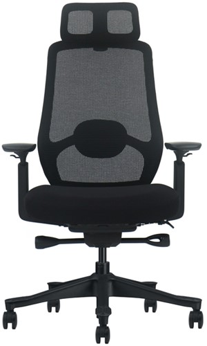 Bureaustoel Euroseats Ferrara zwart-3