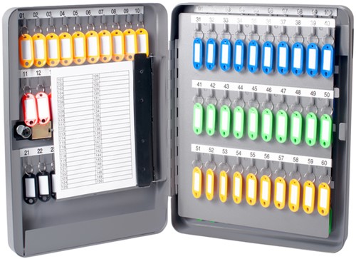 Sleutelkast Pavo basic met cijferslot 130 haken 370x280x80mm