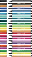 Viltstift STABILO Pen 68 Animal Vibes mini medium assorti blister à 8 stuks-1