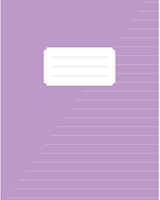 Schrift Kangaro A5 lijn 80 pagina's 60gr pastel assorti 10 stuks-1