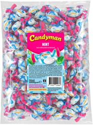 Zuurtje Candyman mintsmaak zak 1 kilogram
