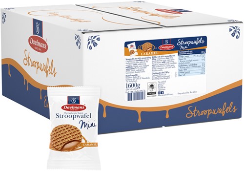 Stroopwafel Daelmans mini 200 stuks