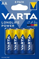 Batterij VARTA Longlife Power 8x AA