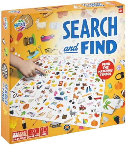 Bordspel Moxy Zoek en vind 30x60cm