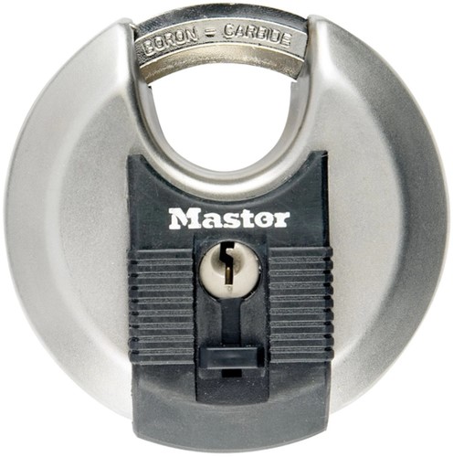 Hangslot MasterLock Excell® gelamineerd grijs