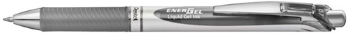 Gelschrijver Pentel BL77 Energel medium grijs