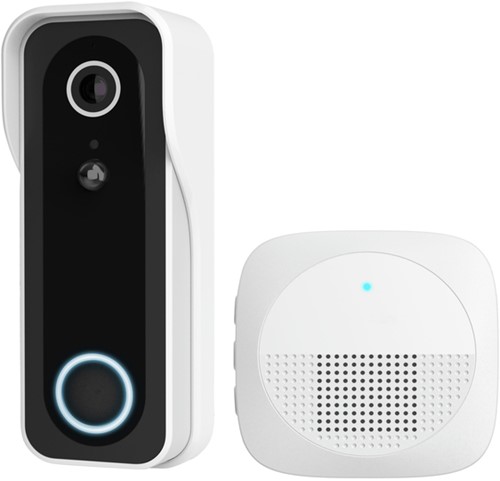 Deurbelcamera Trust DOORCAM-3000 Wi-Fi wit