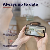 Beveiligingscamera Trust IPCAM-2800 binnenshuis Wi-Fi wit-3