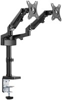 Monitorarm Neomounts DS70-750BL2 zwart 2 scherm-4