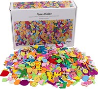 Foamstickers Creativ diverse vormen zelfklevend doos à 2640st assorti-2