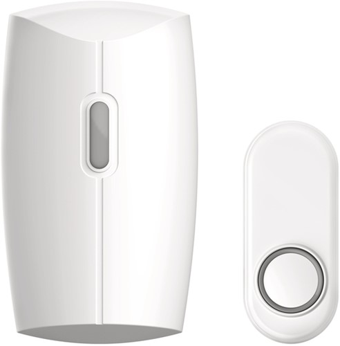 Stekkerdeurbelset KlikAanKlikUit ACDB-8000AC wit