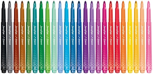 Viltstift Maped Color'Peps Long Life 2.0 set à 24 stuks assorti-2