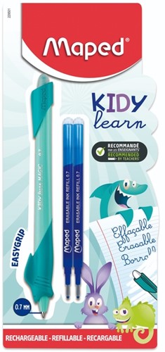 Oefenpen Maped Kidy Learn Magic uitwisbaar met 2 vullingen assorti-2