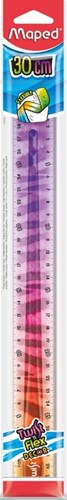 Liniaal Maped Twist 'n Flex Decor Animals 30cm display à 20 stuks assorti-3