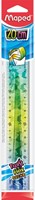 Liniaal Maped Twist 'n Flex Decor Animals 20cm display à 20 stuks assorti-3