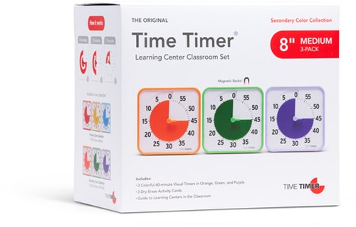 Time Timer medium classroom set primair