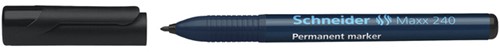 Permanent marker Schneider Maxx 240 rond 1-2mm zwart
