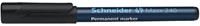 Permanent marker Schneider Maxx 240 rond 1-2mm zwart-3