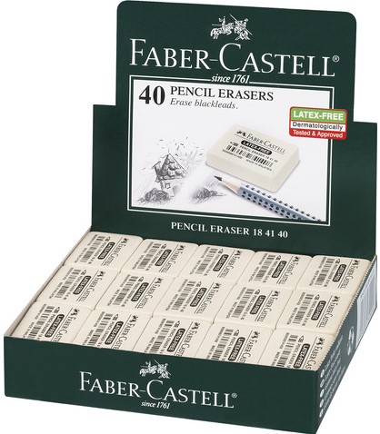Gum Faber Castell 7041 34x26x8mm wit-3