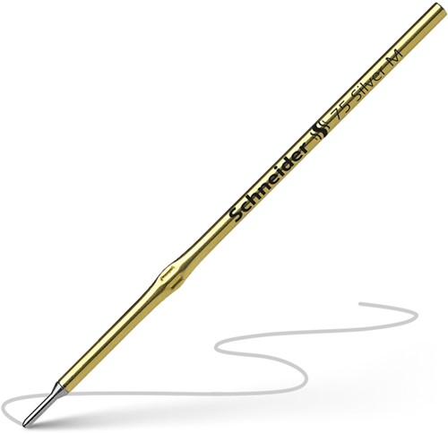 Balpenvulling Schneider Express 75 M zilver-2