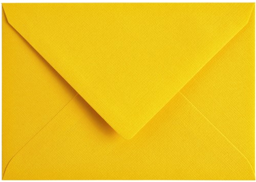 Envelop Papicolor C6 114x162mm dottergeel pak à 6 stuks-2
