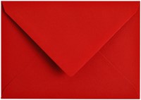 Envelop Papicolor C6 114x162mm rood pak à 6 stuks-2