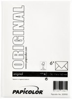 Envelop Papicolor C6 114x162mm hagelwit pak à 6 stuks-3