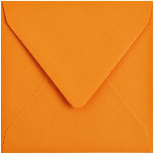 Envelop Papicolor 140x140mm oranje pak à 6 stuks-2