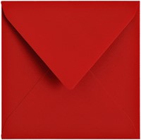 Envelop Papicolor 140x140mm rood pak à 6 stuks-2