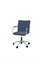 ALFA VERGADERSTOEL HOGE RUG KRUISVOET