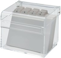 Kaartenbak Maul met index DIN A7 acryl