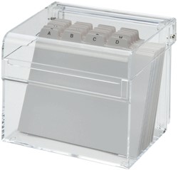 Kaartenbak Maul met index DIN A7 acryl