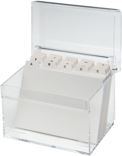 Kaartenbak Maul met index DIN A6 acryl-2