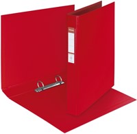 Ringband Esselte VIVIDA A4 25mm 30% gerecycled PP folie rood-1