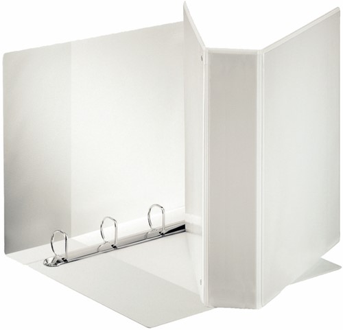 Presentatieringband Esselte panorama A4 maxi 4-rings D-mechaniek 60mm wit