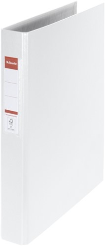 Ringband Esselte VIVIDA A4 4-rings O-mechaniek 25mm PP wit