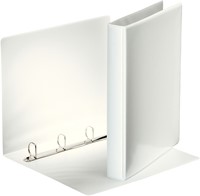 Presentatieringband Esselte Essentials panorama A4 4-rings D-mechaniek 25mm wit