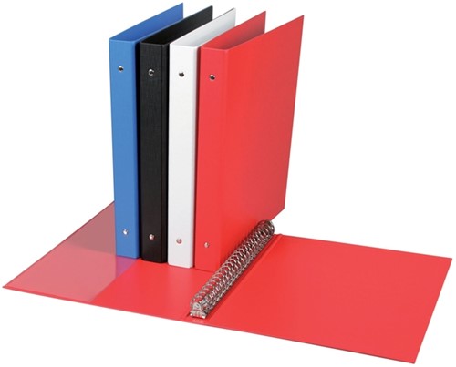 Ringband Quantore A4 23-rings O-mech 19mm PP rood-2