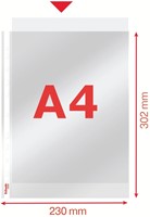 Showtas Esselte copy safe 0.06mm PP A4 glashelder 100 stuks-13