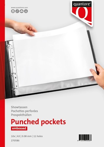 Showtas Quantore A3 11R PP 0,08 nerf liggend 10 stuks-3