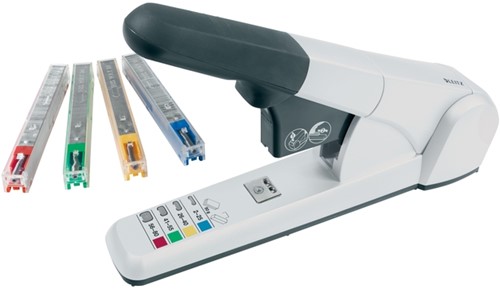 Nietmachine Leitz Heavy Duty 80 vel zilver-2