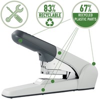 Nietmachine Leitz Heavy Duty Flat Clinch 60 vel zilver-10