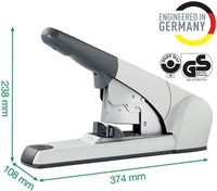 Nietmachine Leitz Heavy Duty Flat Clinch 120 vel zilver-3