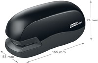 Nietmachine Rapid elektrisch 10BX 10 vel zwart/wit-2