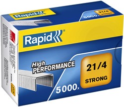 Nieten Rapid 21/4 gegalvaniseerd strong 5000 stuks