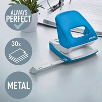 Perforator Leitz WOW 5008 NeXXt  metaal 30 vel blauw-2