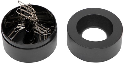 Papercliphouder MAUL Pro magentisch Ø73mmx60mm zwart-3