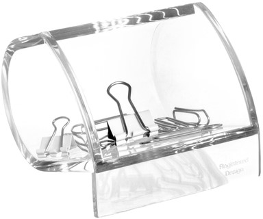 Papercliphouder MAUL 87x77x65mm acryl-2